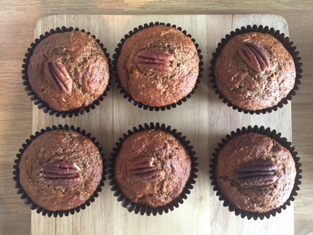 Carrot, Apple & Pecan Muffins from Clean Eating Alice